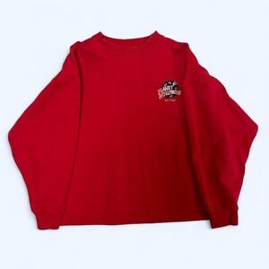 Vintage planet Hollywood red sweatshirt size large good condition